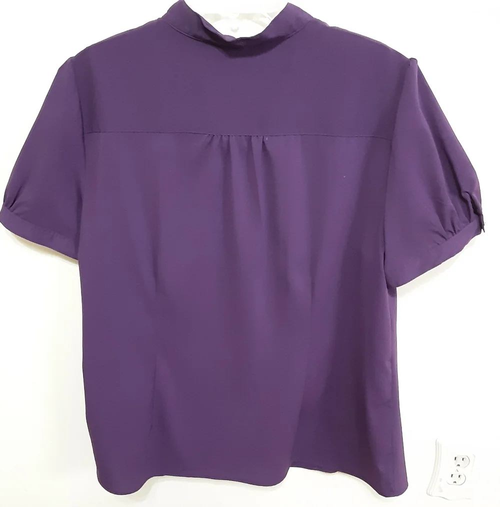 East 5th Purple Ruffled Blouse - Picture 7 of 10